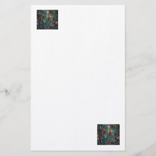 Glas in lood briefpapier