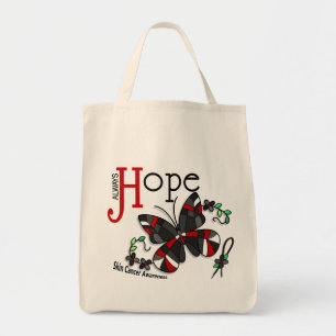 Glas in lood Butterfly Skin Cancer Tote Bag
