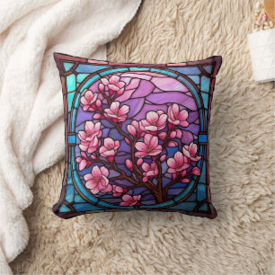 Glas in lood Cherry Blossoms Kussen