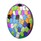 Glas in lood dartbord (Voorkant Rechts)