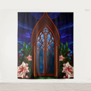 Glas in lood Doorway naar waar? Wandkleed