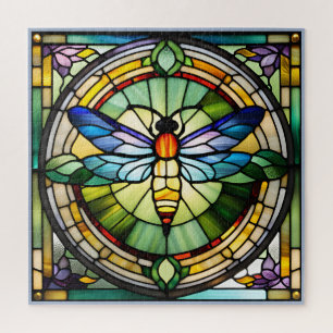 Glas in lood Dragonfly Legpuzzel