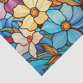 Glas in lood Effect Bloemen Bunch Decoupage Tissuepapier (Detail)