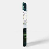 Glas in lood Effect iPhone hoesje, White Roses Case-Mate iPhone Case (Achterkant / Links)