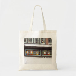 Glas in lood en ijsjes - Martha's wijngaard Tote Bag