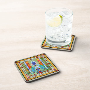 Glas in lood Fantasy Beverage Coaster Bier Onderzetter