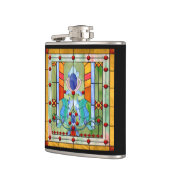 Glas in lood Fantasy Heupfles (Links)