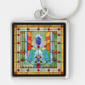 Glas in lood Fantasy Sleutelhanger (Voorkant)