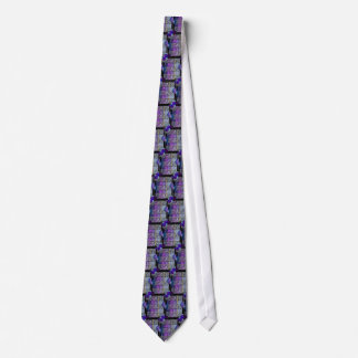 "Glas in lood Foil" Necktie Stropdas