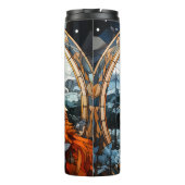 Glas in lood Fox Thermosbeker (Achterkant)