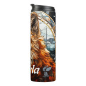 Glas in lood Fox Thermosbeker (Geroteerd rechts)