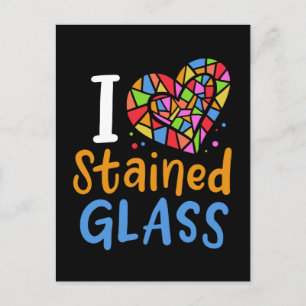 Glas in lood Glas in lood Artiest Briefkaart