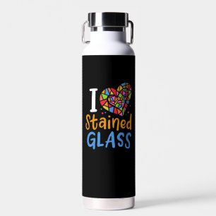 Glas in lood Glas in lood Artiest Waterfles
