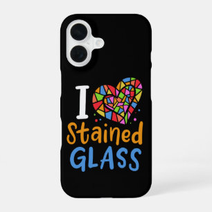 Glas-in-lood Glas-in-lood Kunstenaar iPhone 16 Hoesje