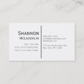 Glas in lood Glitter Visitekaartje (Achterkant)