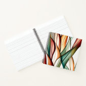 Glas-in-lood gras notitieboek (Binnen)