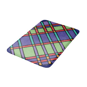 Glas-in-lood Helder Kleuren Badmat