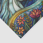 Glas in lood Horse Abstracte Decoupage Tissuepapier (Detail)