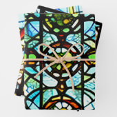 Glas in lood inpakpapier vel (In situ)