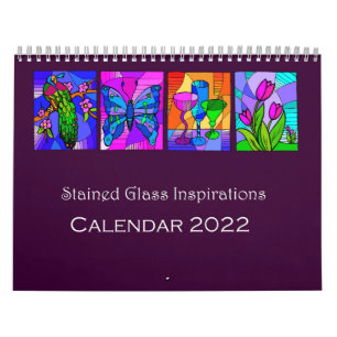 Glas in lood Inspiraties 2022 Agenda Kalender
