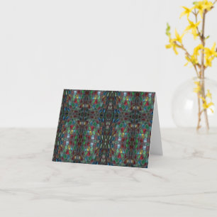 Glas in lood Inspirerend Note Kaart