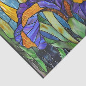 Glas in lood Iris 2D Tissuepapier (Detail)