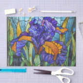 Glas in lood Iris 2D Tissuepapier (Craft)