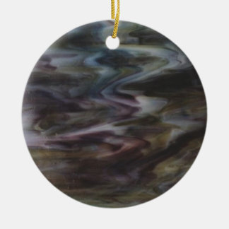 Glas in lood keramisch ornament