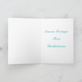 Glas in lood kerst kaart (Binnen)