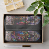 Glas in lood kerstmis tissuepapier (Geschenk)