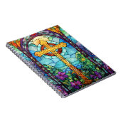 Glas in lood kruis notitieboek (Rechterzijde)