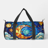 Glas in lood kunst plunjezak (Voorkant)