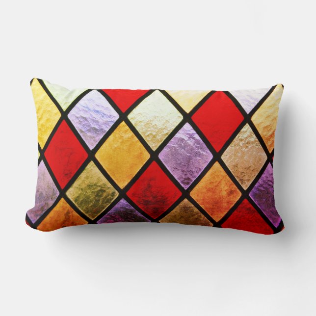 Glas in lood kussen (Voorkant)