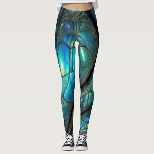 Glas in lood leggings (Voorkant)