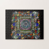 Glas in lood legpuzzel (Horizontaal)