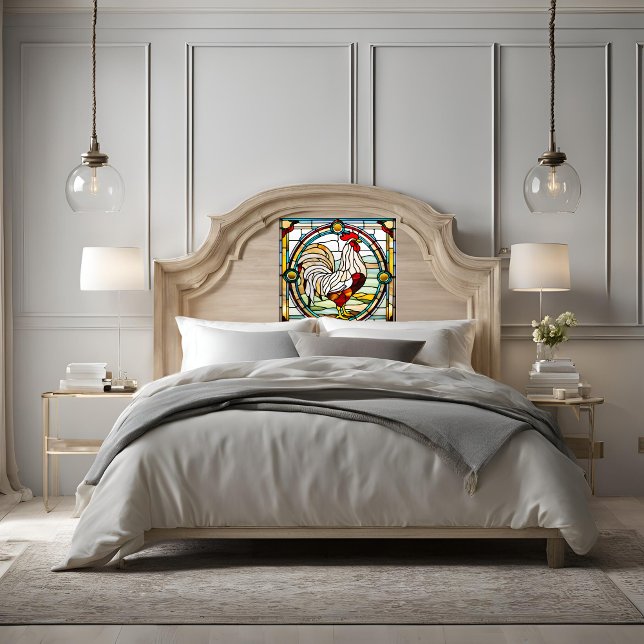 Glas in lood Look Haan Peel en Stick Wallpape Behang (Creator heeft geüpload)