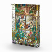 Glas in lood look wilde eenden fotoblokken (Rechts)