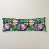 Glas in lood Lotus Body Kussen (Achterkant)