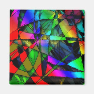 Glas in lood magneet