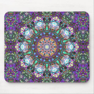 Glas in lood Mandala Muismat