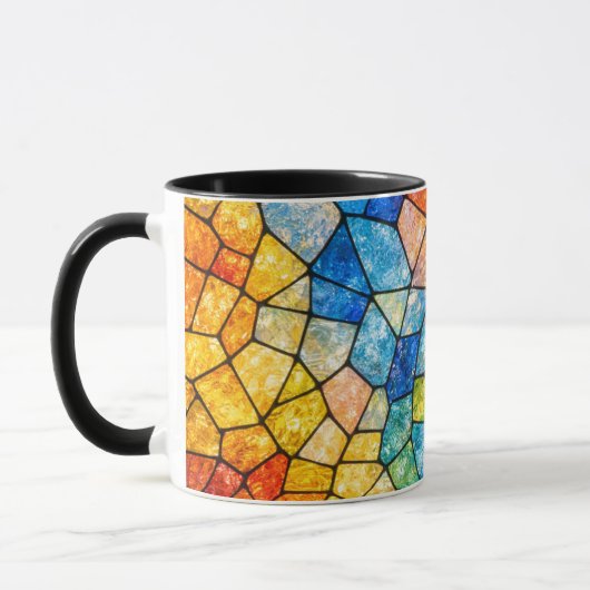 Glas-in-lood Mok (Links)