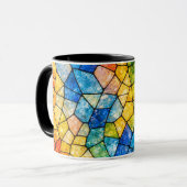 Glas-in-lood Mok (Voorkant links)