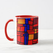 Glas in lood Mosaic Mok (Links)