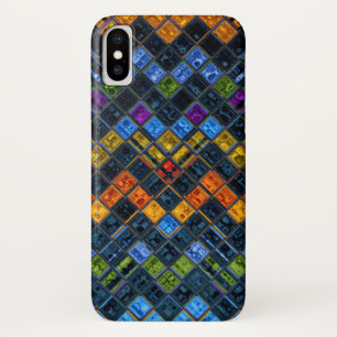 Glas in lood Mosaic Pattern iPhone X Hoesje