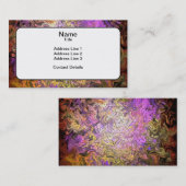 Glas in lood Mosaic Visitekaartje (Voorkant / Achterkant)