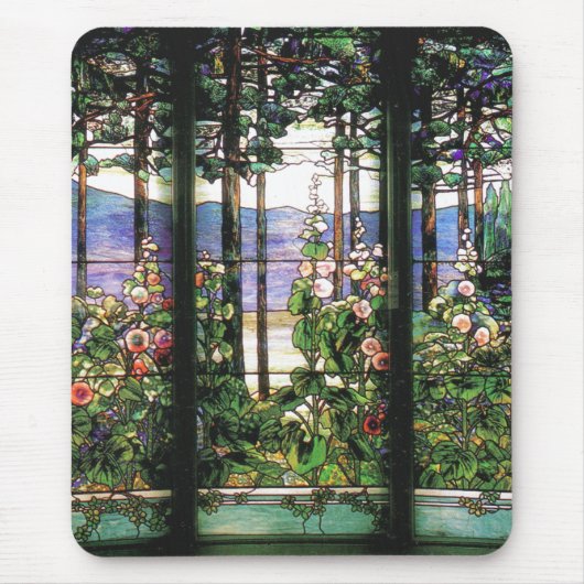 Glas in lood Mousepad Muismat (Voorkant)