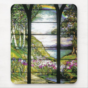 Glas in lood Mousepad Muismat