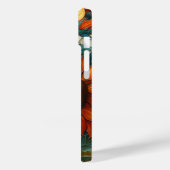 Glas in lood Mozaïek Zonnebloemen Bloemen Case-Mate iPhone Case (Achterkant / Links)