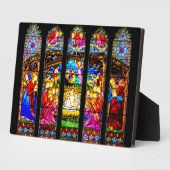 Glas in lood Nativiteitsscène Fotoplaat (Zijkant)