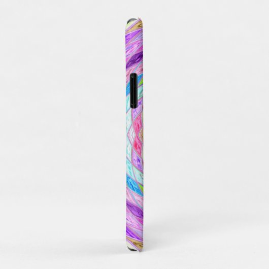 Glas in lood Patroon 2 Case-Mate iPhone Case (Achterkant/rechts)